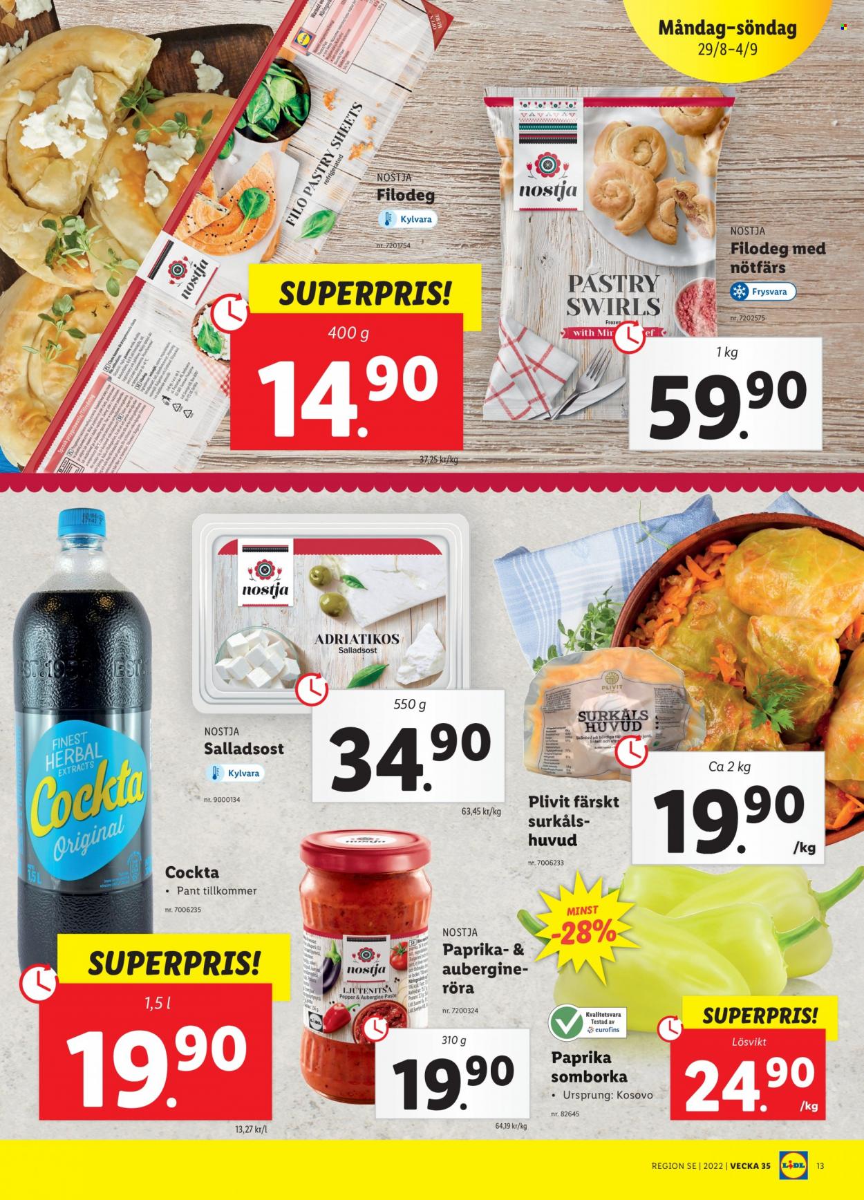 Lidl reklamblad - 29/8 2022 - 4/9 2022. Sida 13