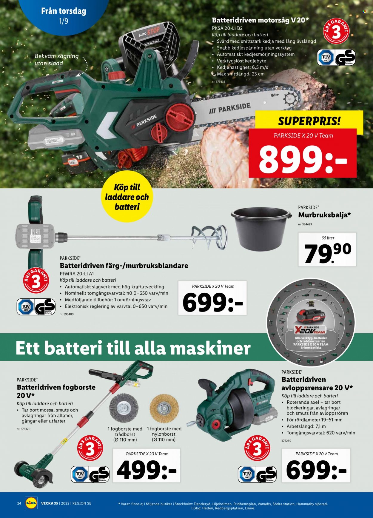 Lidl reklamblad - 29/8 2022 - 4/9 2022. Sida 26