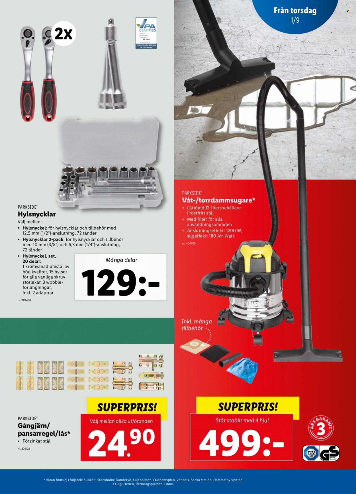 Lidl reklamblad - 29/8 2022 - 4/9 2022. Sida 27