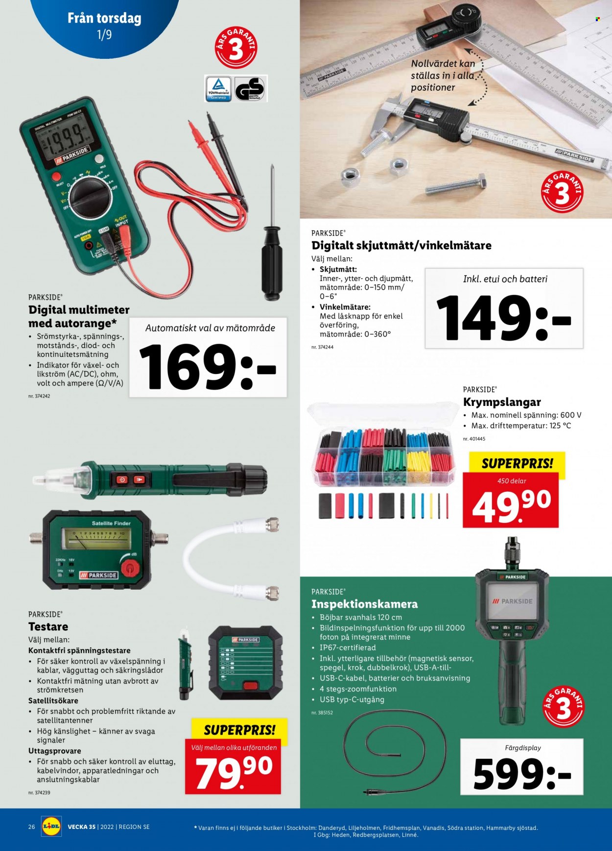 Lidl reklamblad - 29/8 2022 - 4/9 2022. Sida 28