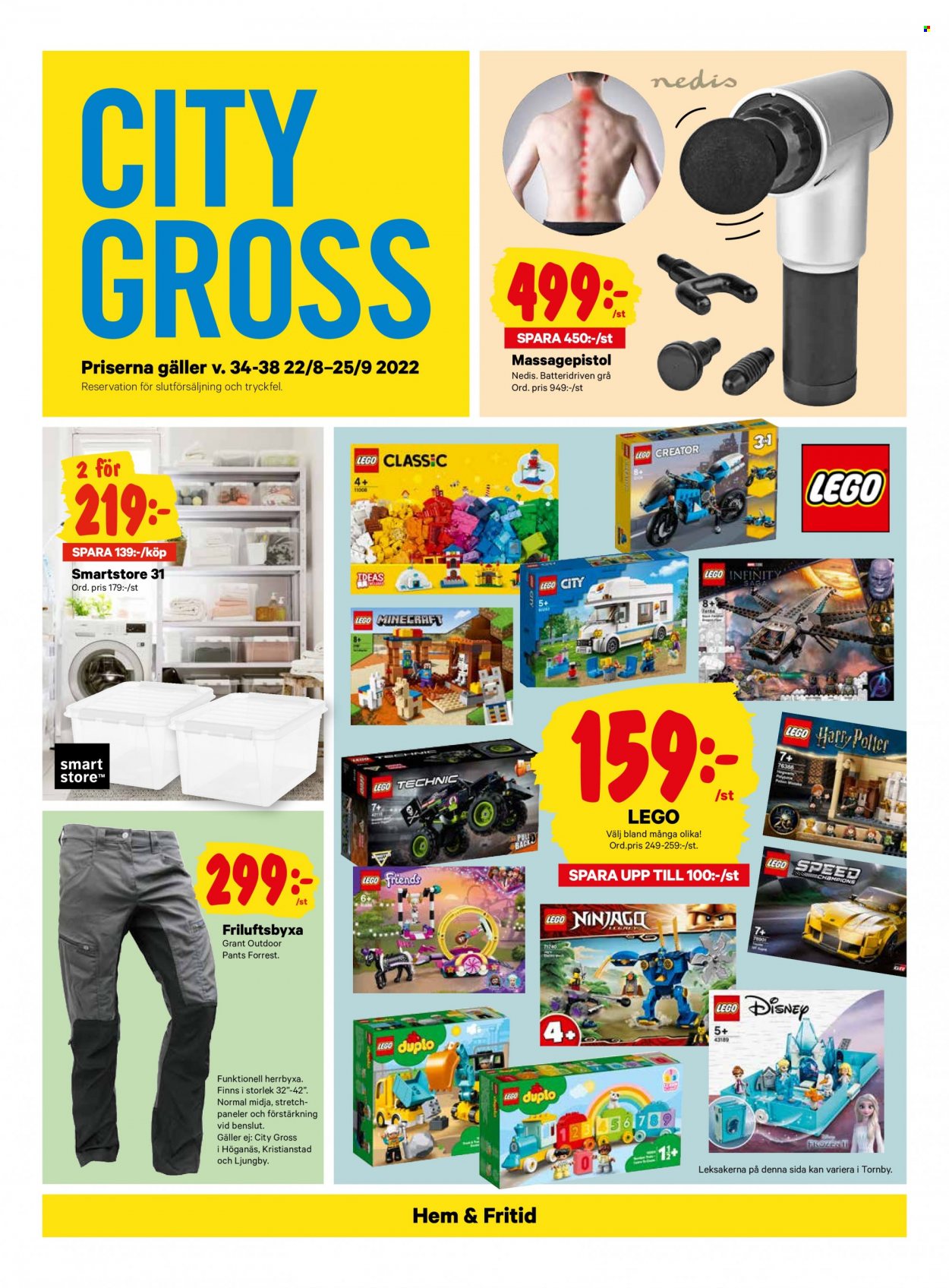 City Gross reklamblad - 22/8 2022 - 28/8 2022. Sida 13