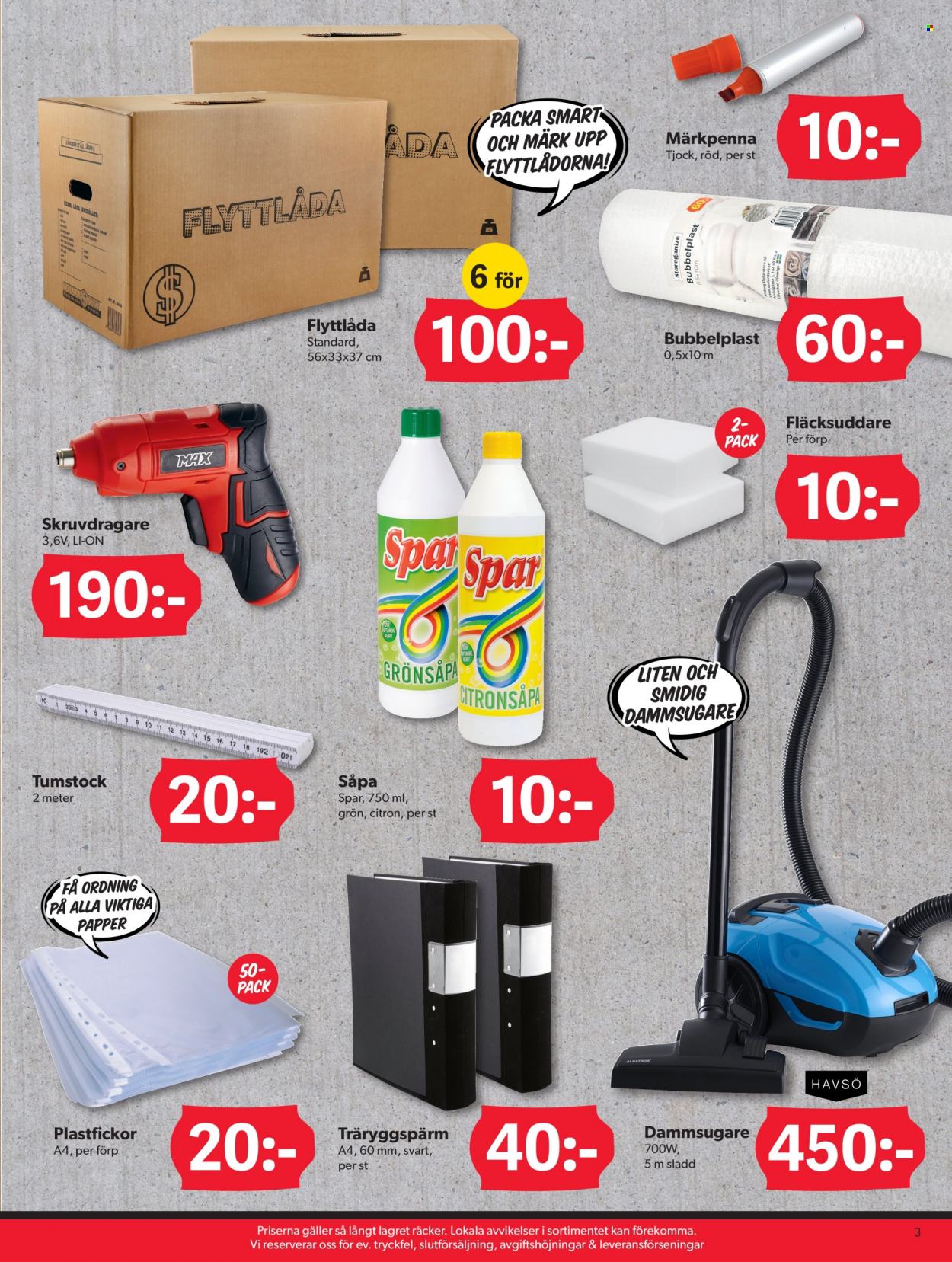 DollarStore reklamblad - 22/8 2022 - 18/9 2022. Sida 3