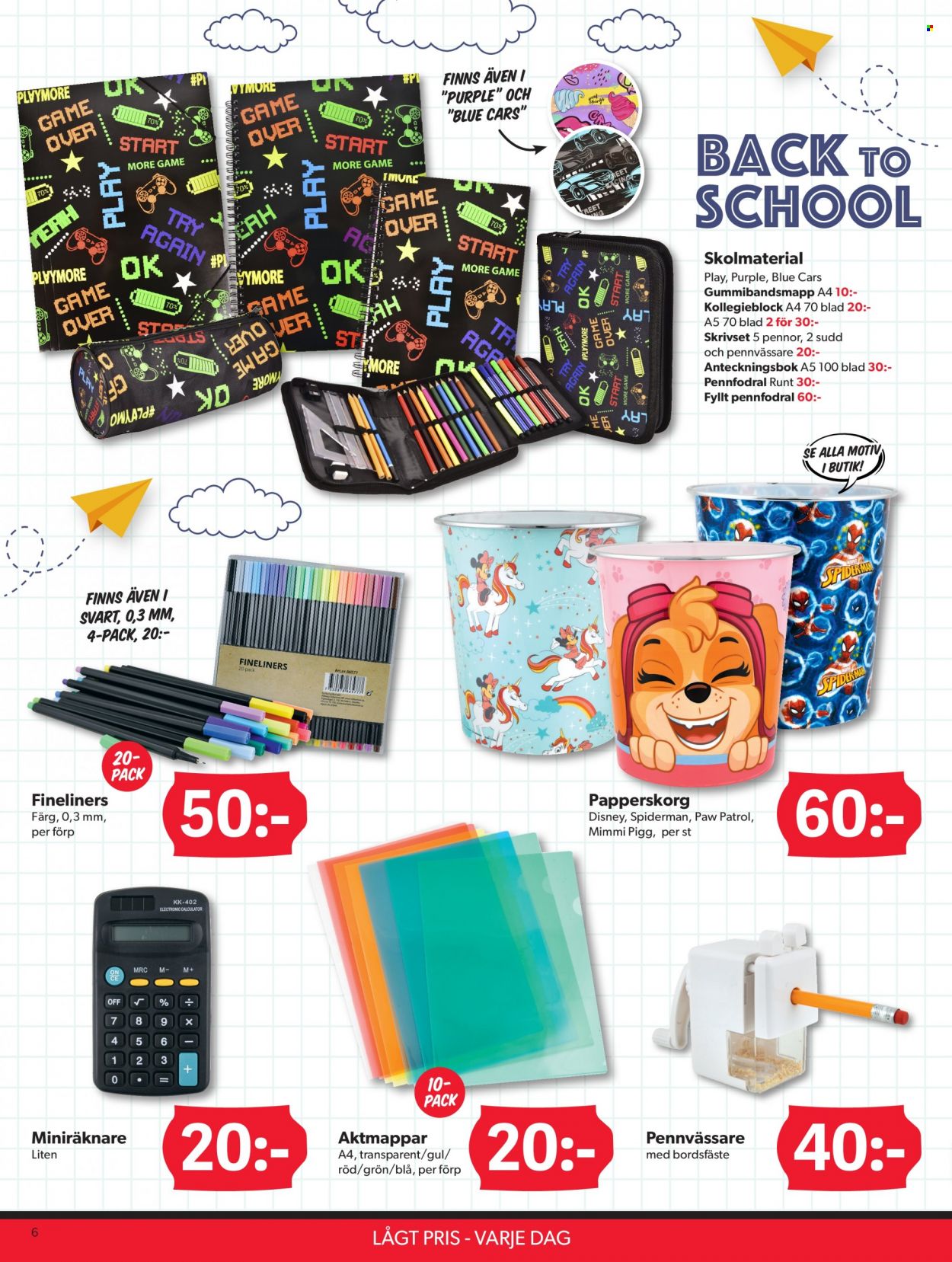 DollarStore reklamblad - 22/8 2022 - 18/9 2022. Sida 6