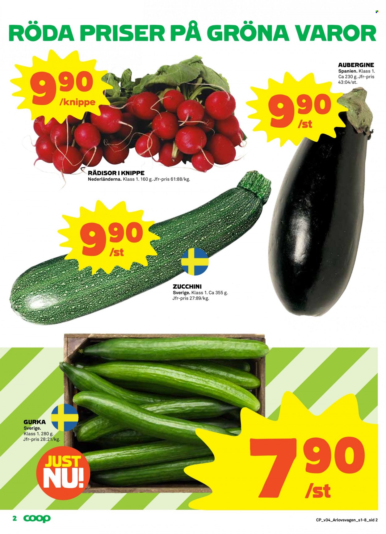 Coop reklamblad - 22/8 2022 - 28/8 2022. Sida 2