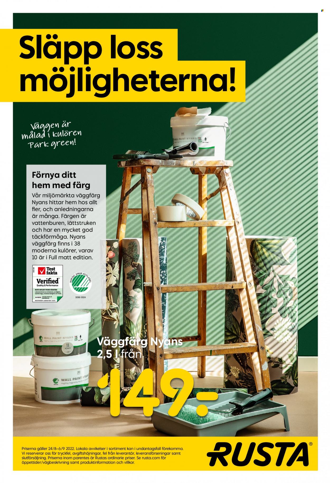 Rusta reklamblad - 24/8 2022 - 6/9 2022. Sida 24