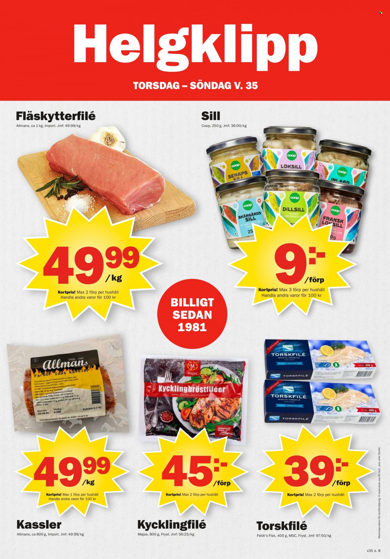 Pekås reklamblad - 29/8 2022 - 4/9 2022. Sida 8