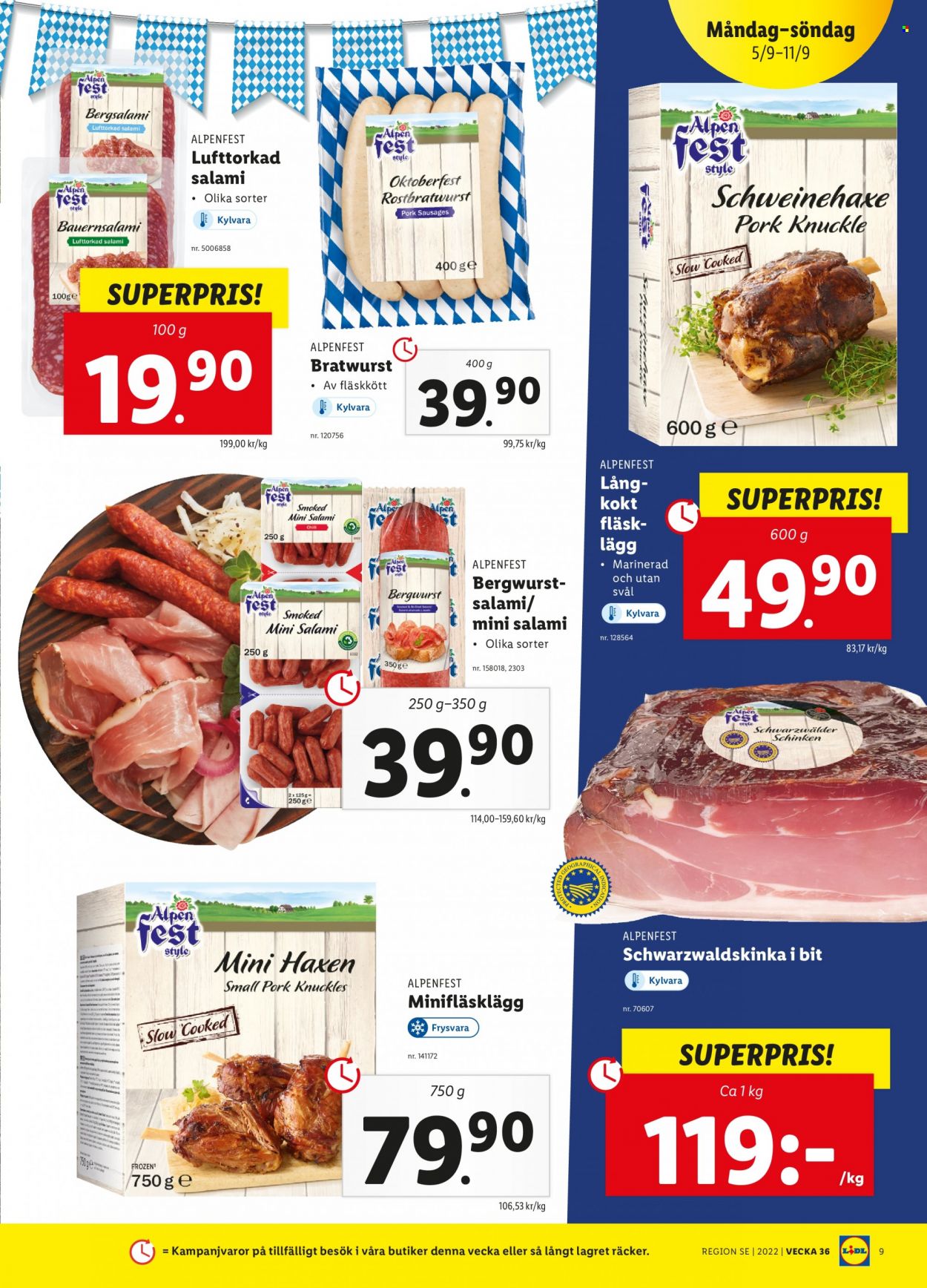 Lidl reklamblad - 5/9 2022 - 11/9 2022. Sida 9