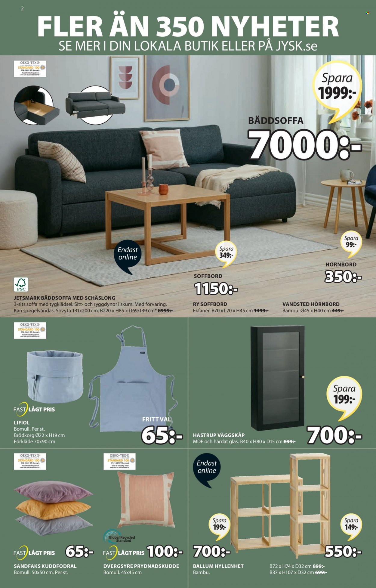JYSK reklamblad - 29/8 2022 - 11/9 2022. Sida 2