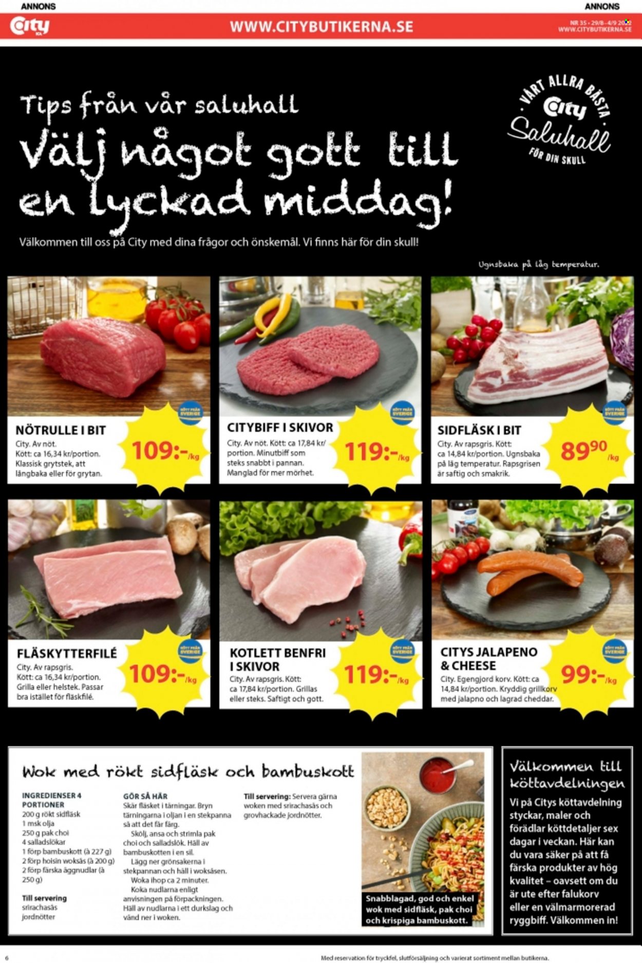 ICA reklamblad - 29/8 2022 - 4/9 2022. Sida 6