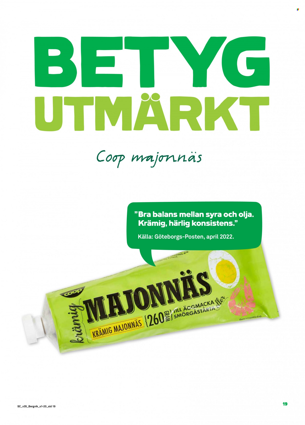 Stora Coop reklamblad - 29/8 2022 - 4/9 2022. Sida 19