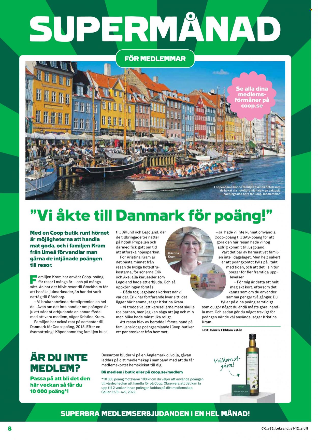 Coop reklamblad - 29/8 2022 - 4/9 2022. Sida 8