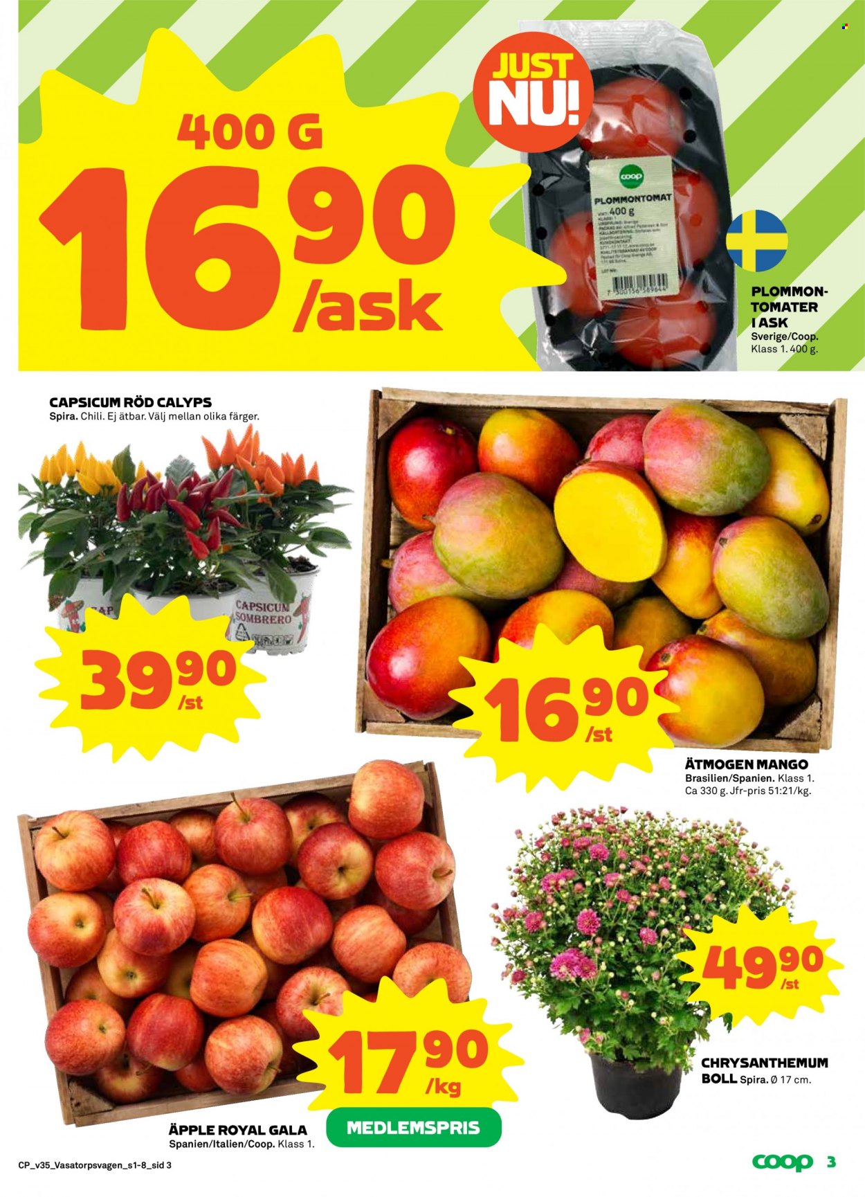 Coop reklamblad - 29/8 2022 - 4/9 2022. Sida 3