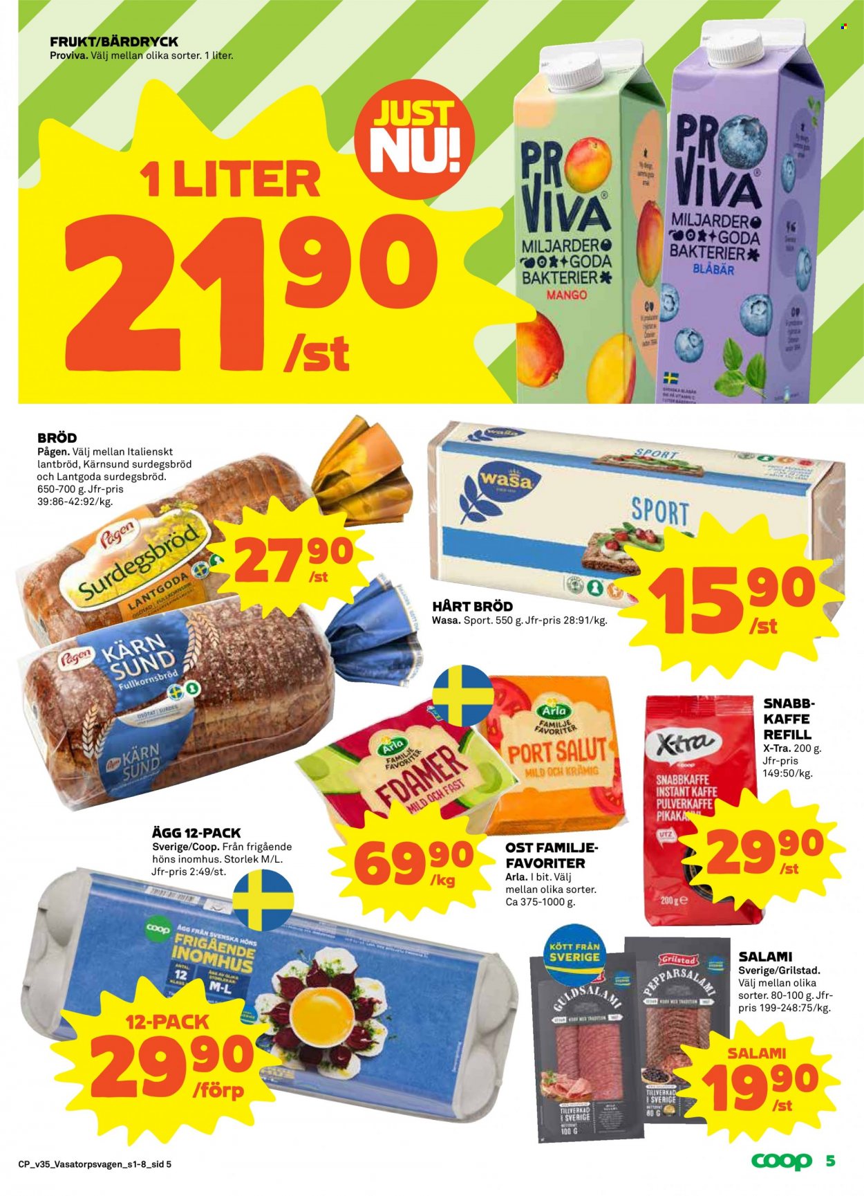 Coop reklamblad - 29/8 2022 - 4/9 2022. Sida 5