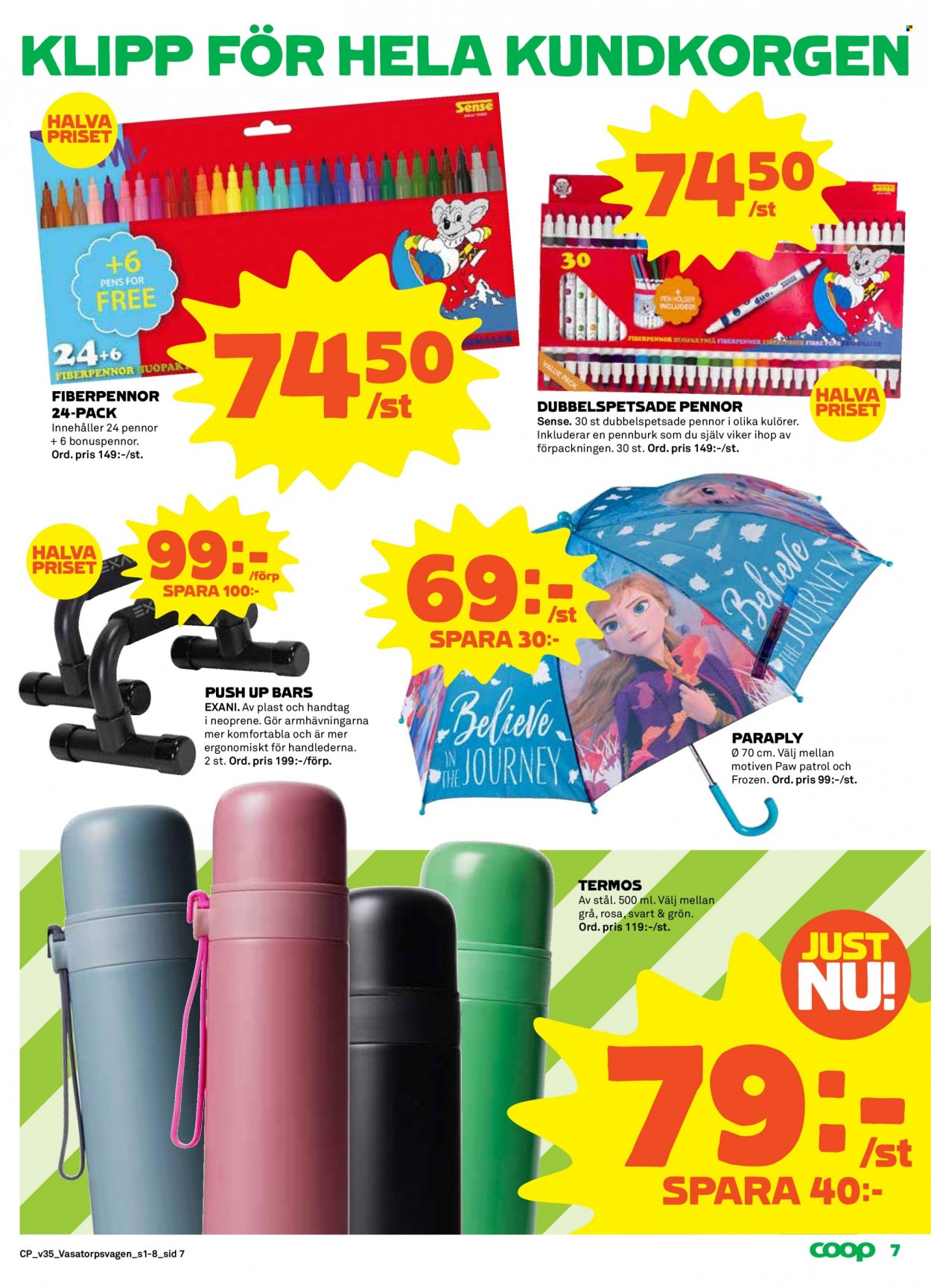 Coop reklamblad - 29/8 2022 - 4/9 2022. Sida 7
