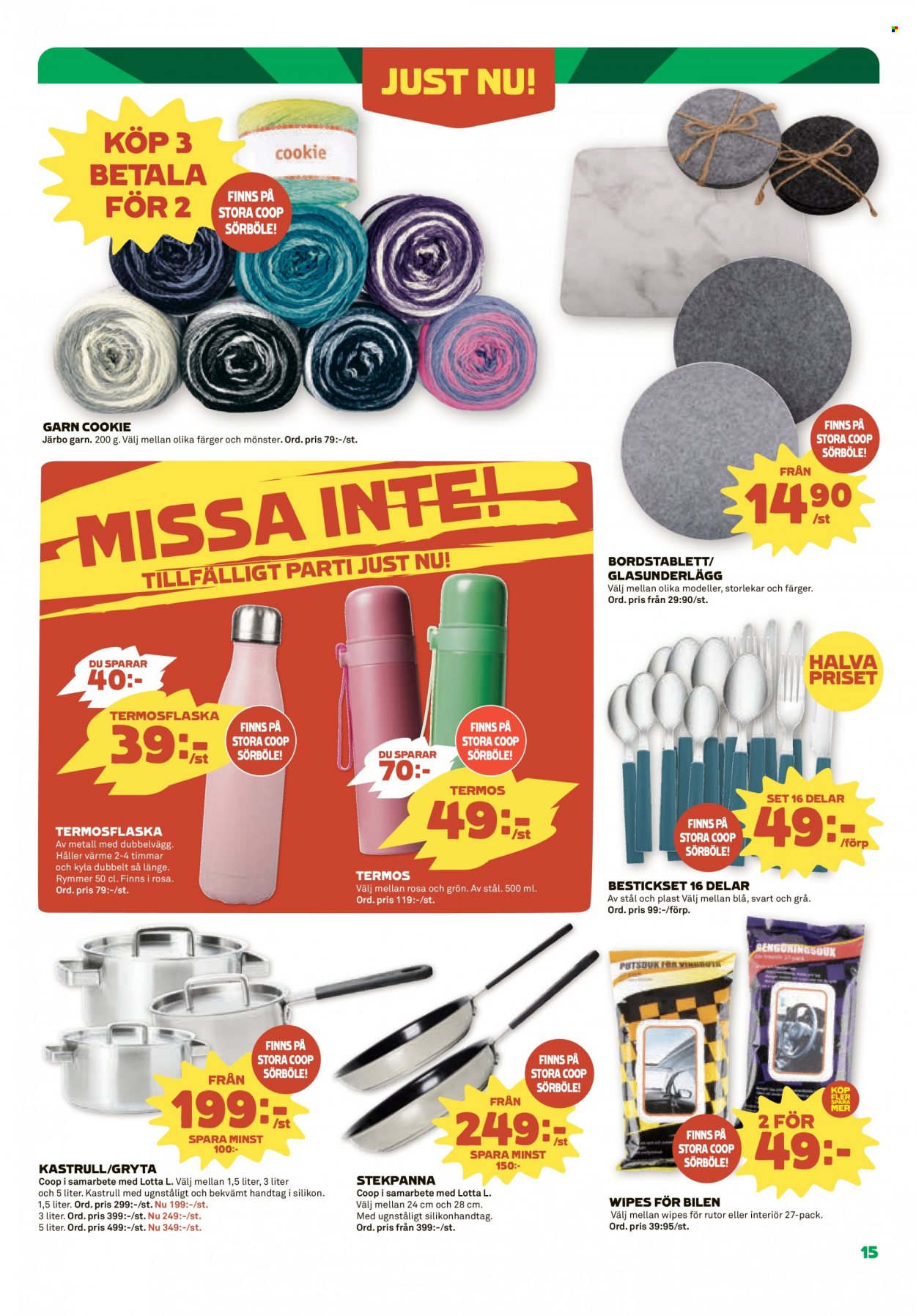 Stora Coop reklamblad - 29/8 2022 - 4/9 2022. Sida 15
