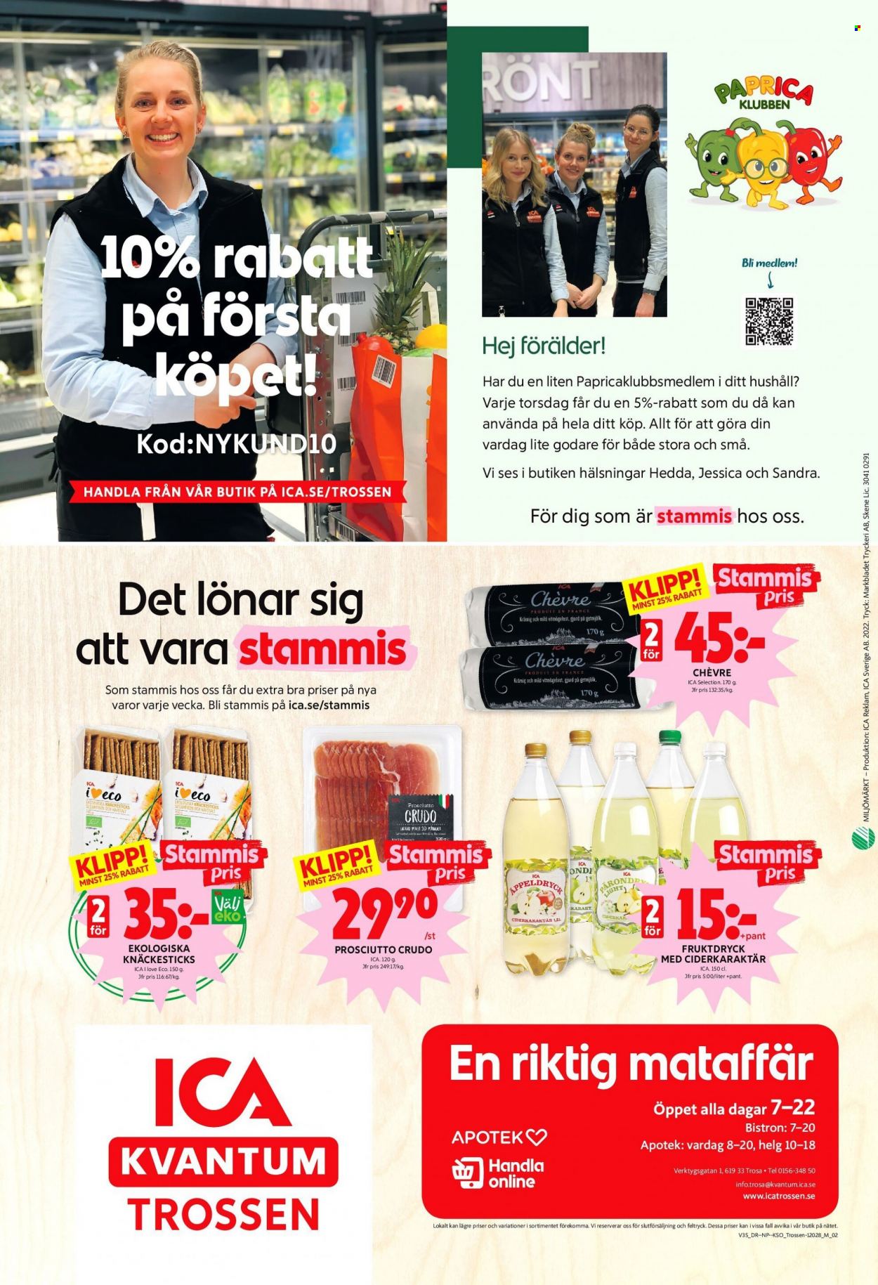ICA reklamblad - 29/8 2022 - 4/9 2022. Sida 12