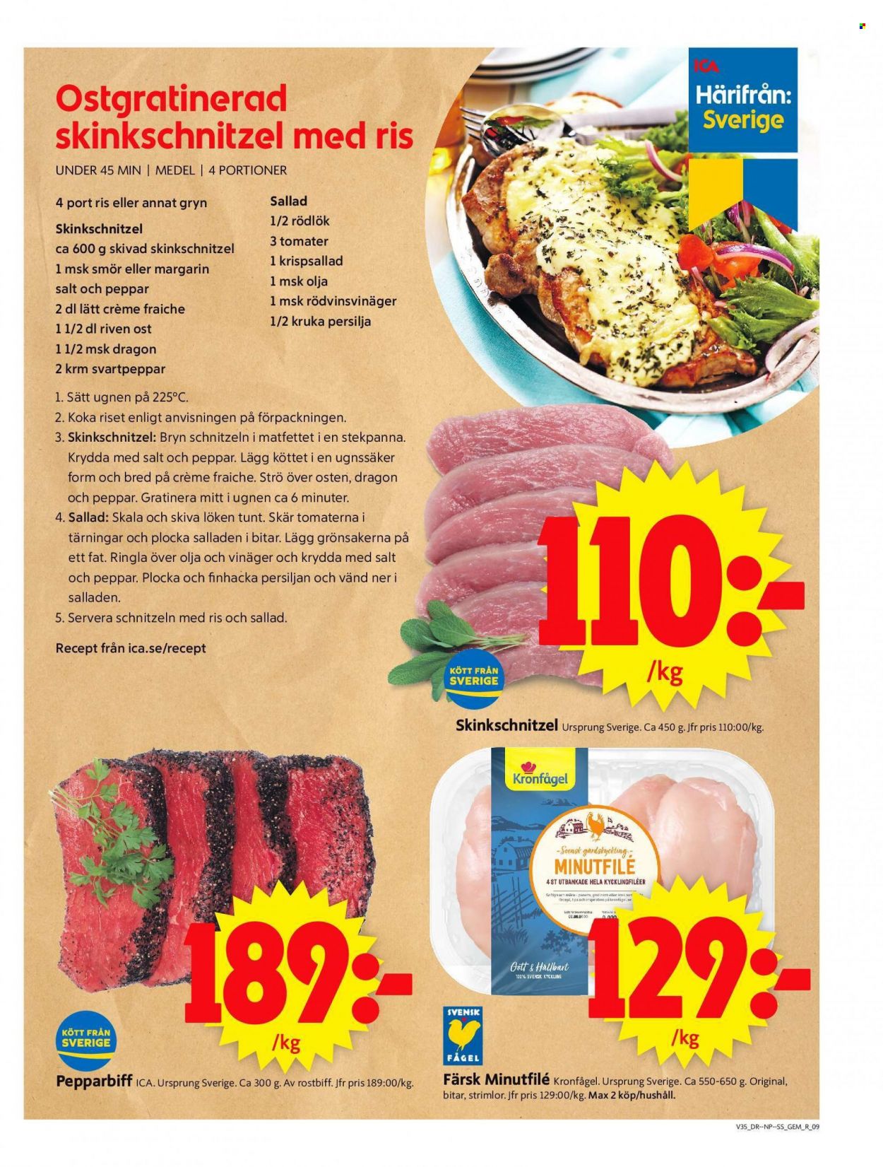 ICA reklamblad - 29/8 2022 - 4/9 2022. Sida 9