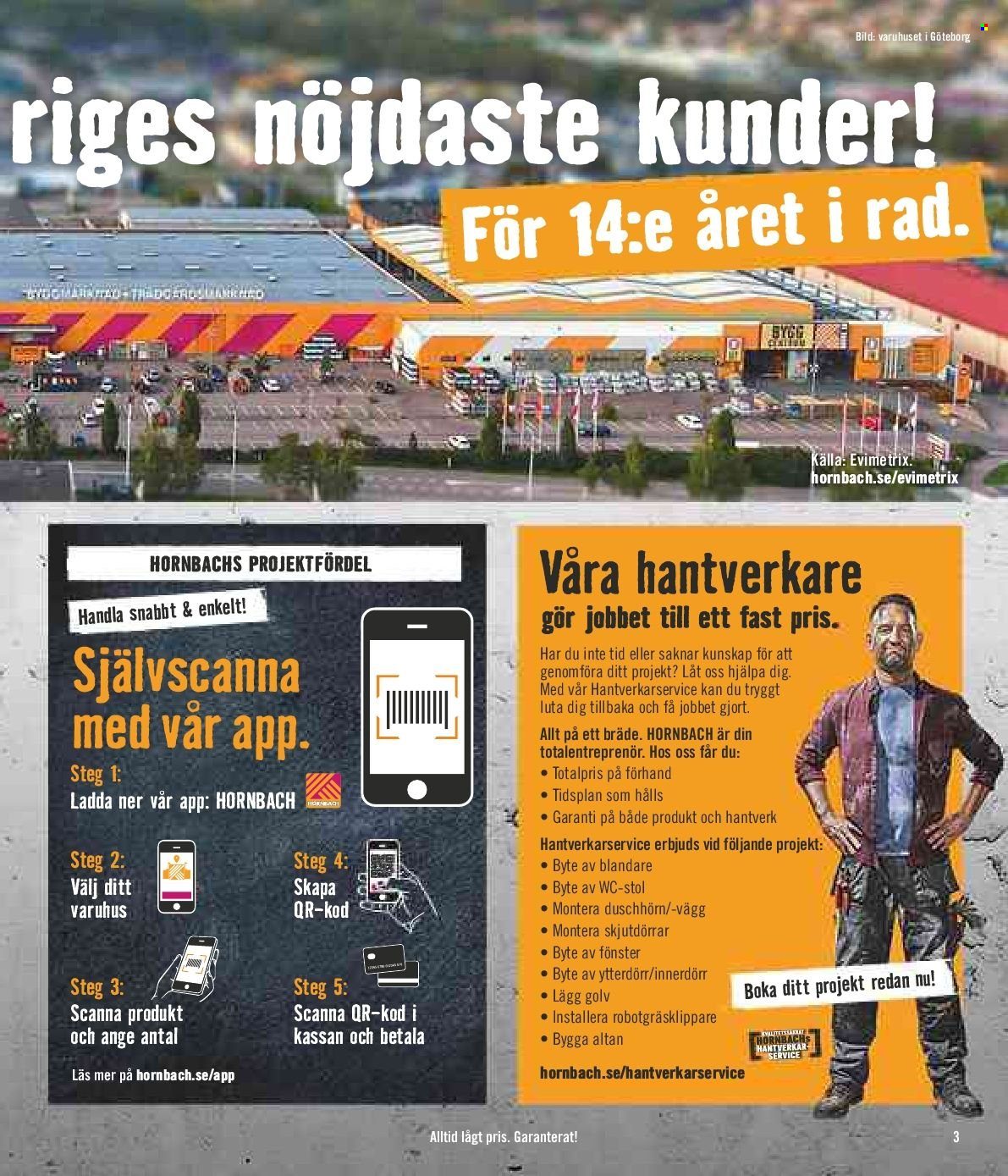 Hornbach reklamblad - 31/8 2022 - 21/9 2022. Sida 3