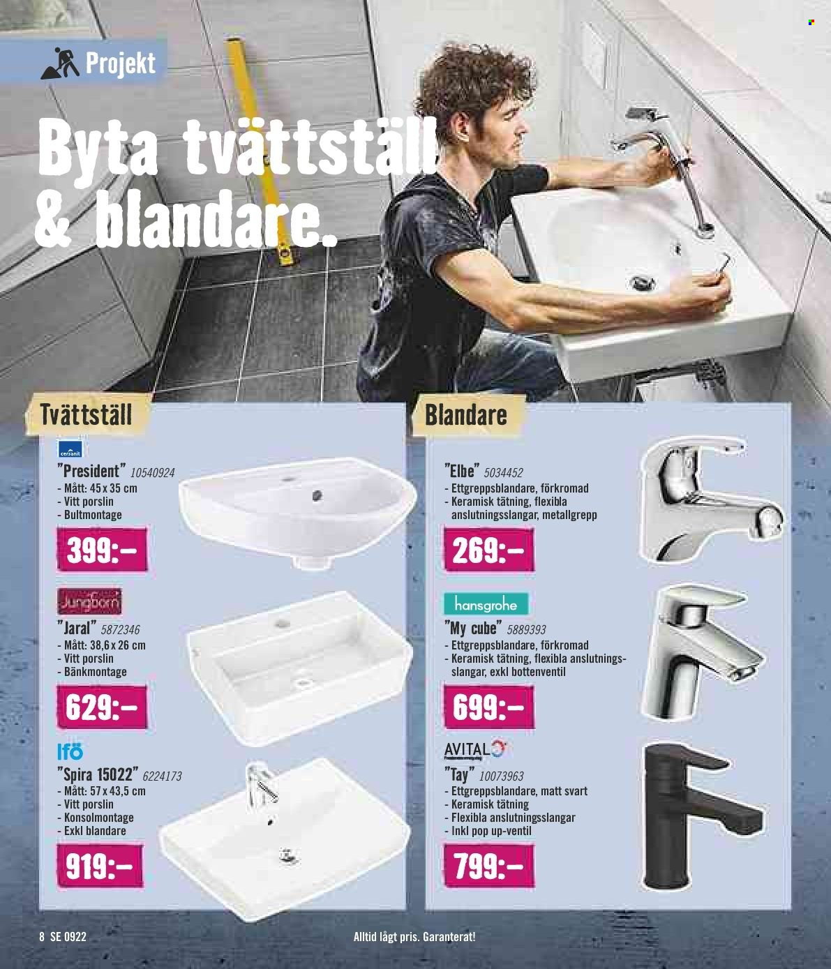 Hornbach reklamblad - 31/8 2022 - 21/9 2022. Sida 8