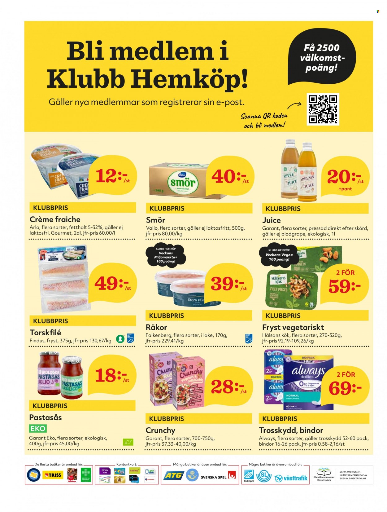 Hemköp reklamblad - 5/9 2022 - 11/9 2022. Sida 8
