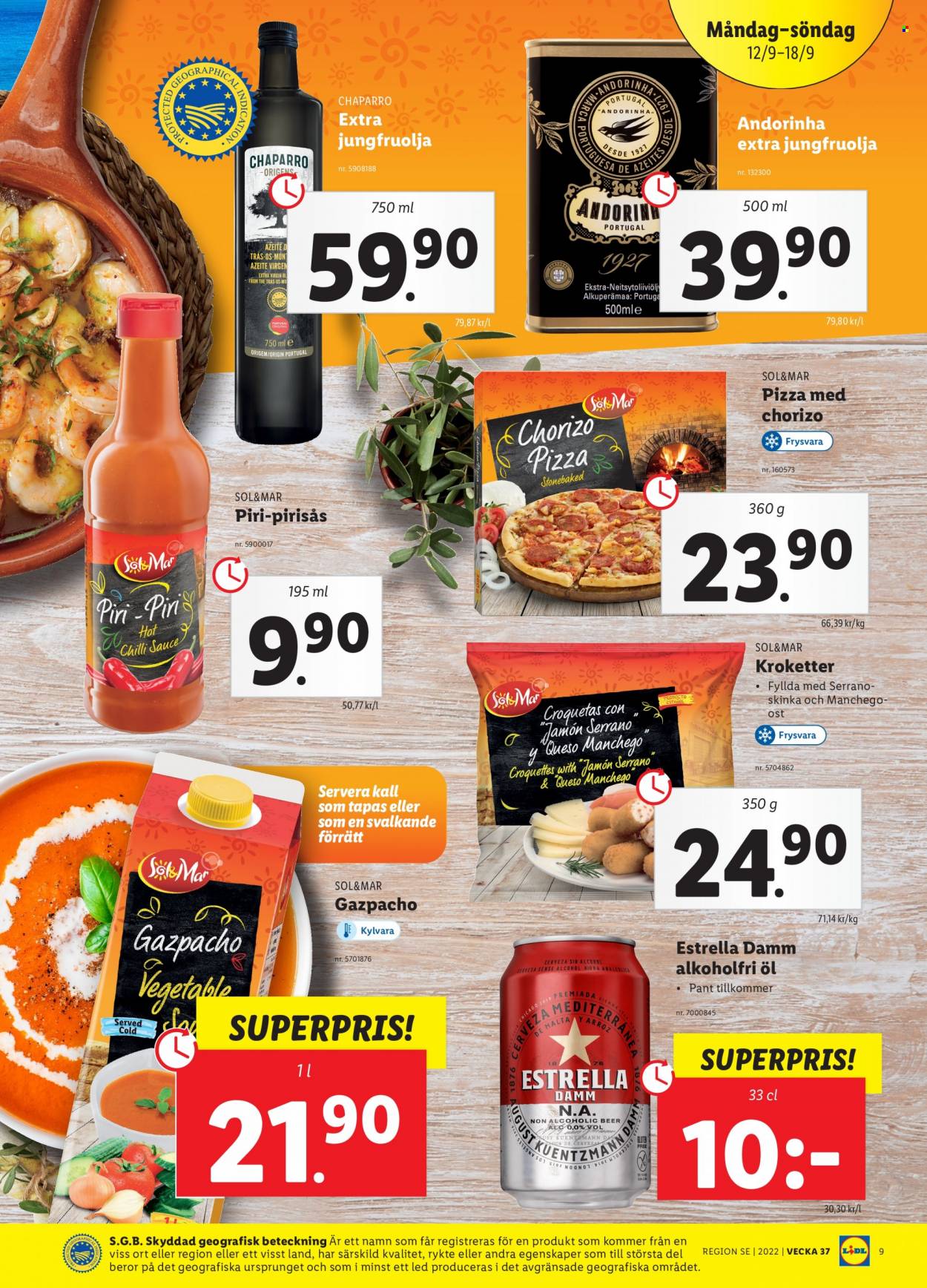 Lidl reklamblad - 12/9 2022 - 18/9 2022. Sida 9