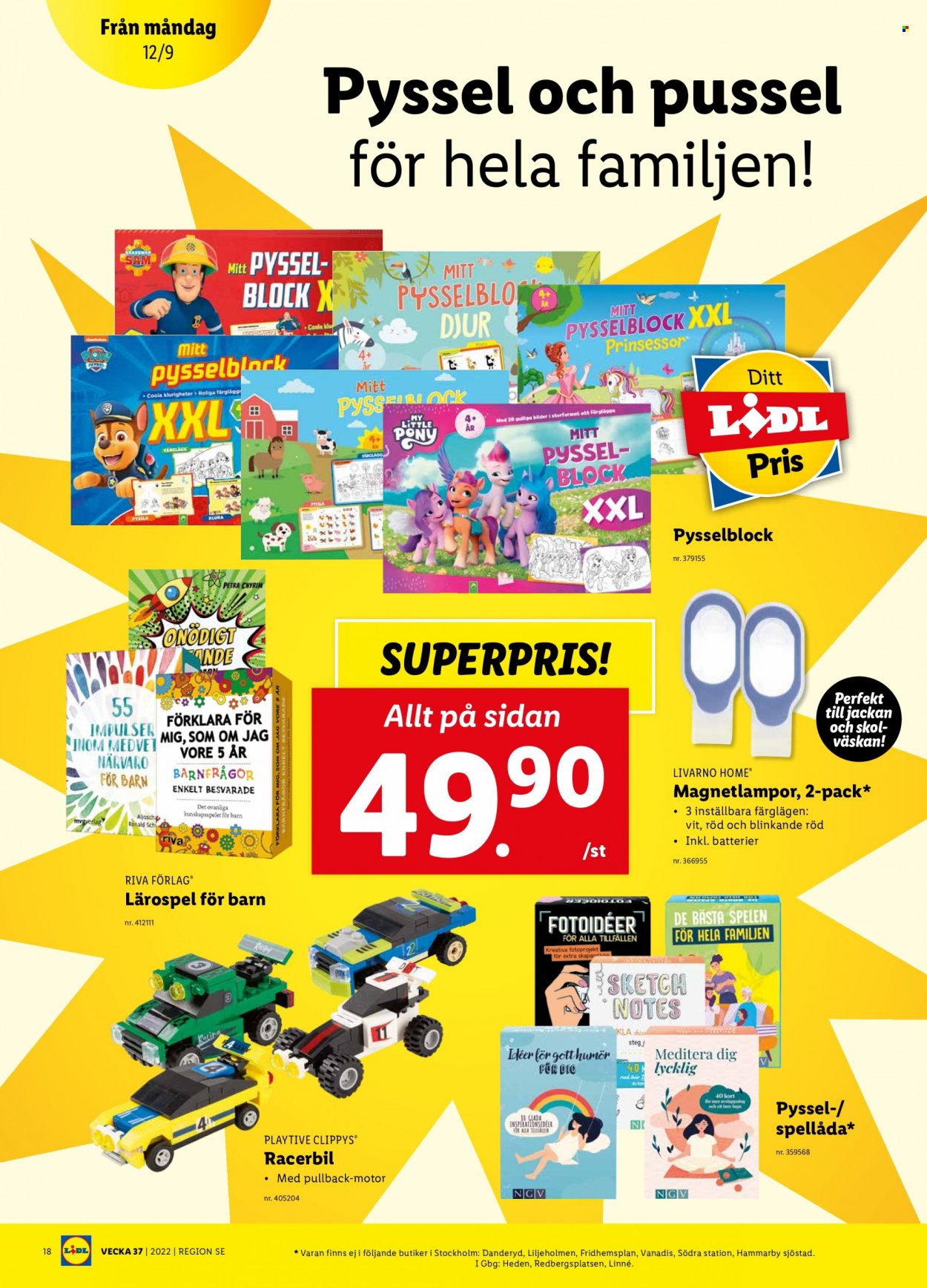 Lidl reklamblad - 12/9 2022 - 18/9 2022. Sida 20
