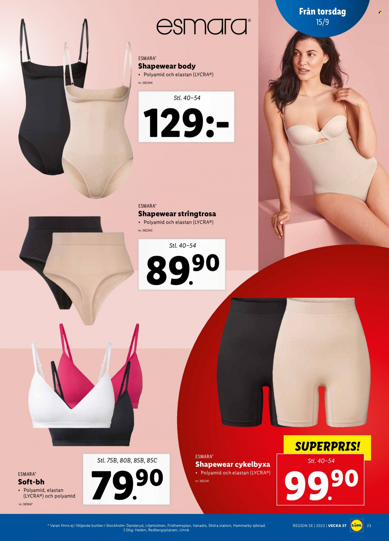 Lidl reklamblad - 12/9 2022 - 18/9 2022. Sida 25