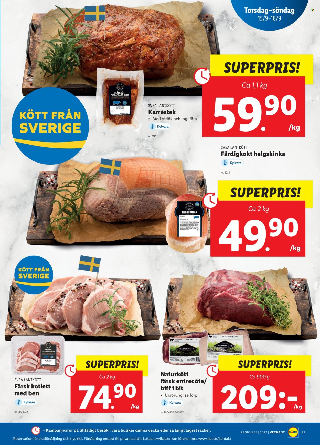 Lidl reklamblad - 12/9 2022 - 18/9 2022. Sida 31