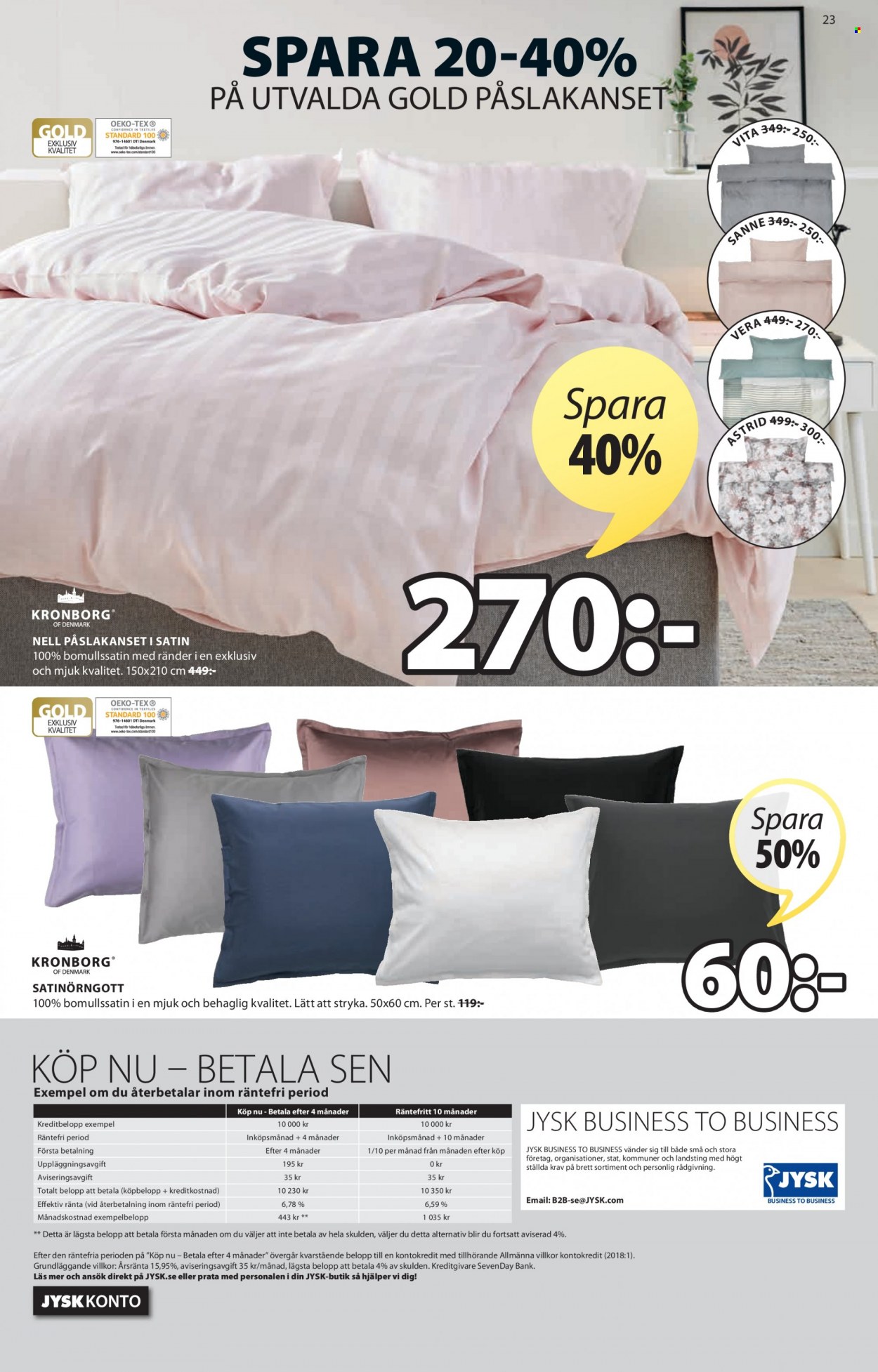JYSK reklamblad - 5/9 2022 - 18/9 2022. Sida 23