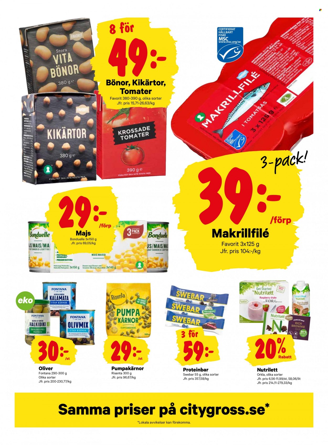 City Gross reklamblad - 5/9 2022 - 11/9 2022. Sida 11