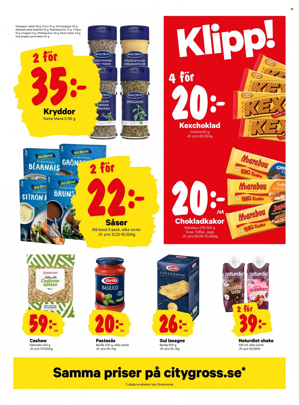 City Gross reklamblad - 12/9 2022 - 18/9 2022. Sida 13