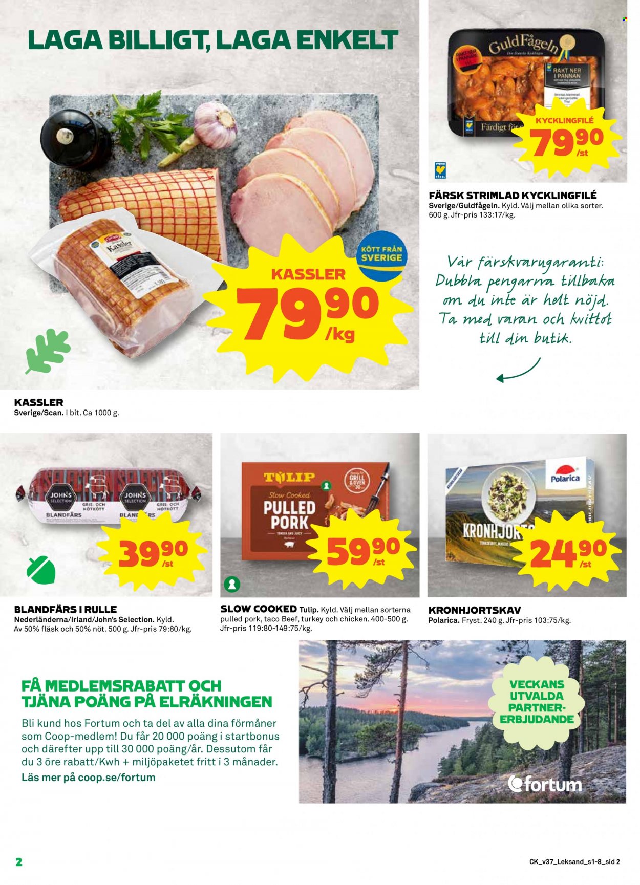 Coop reklamblad - 12/9 2022 - 18/9 2022. Sida 2