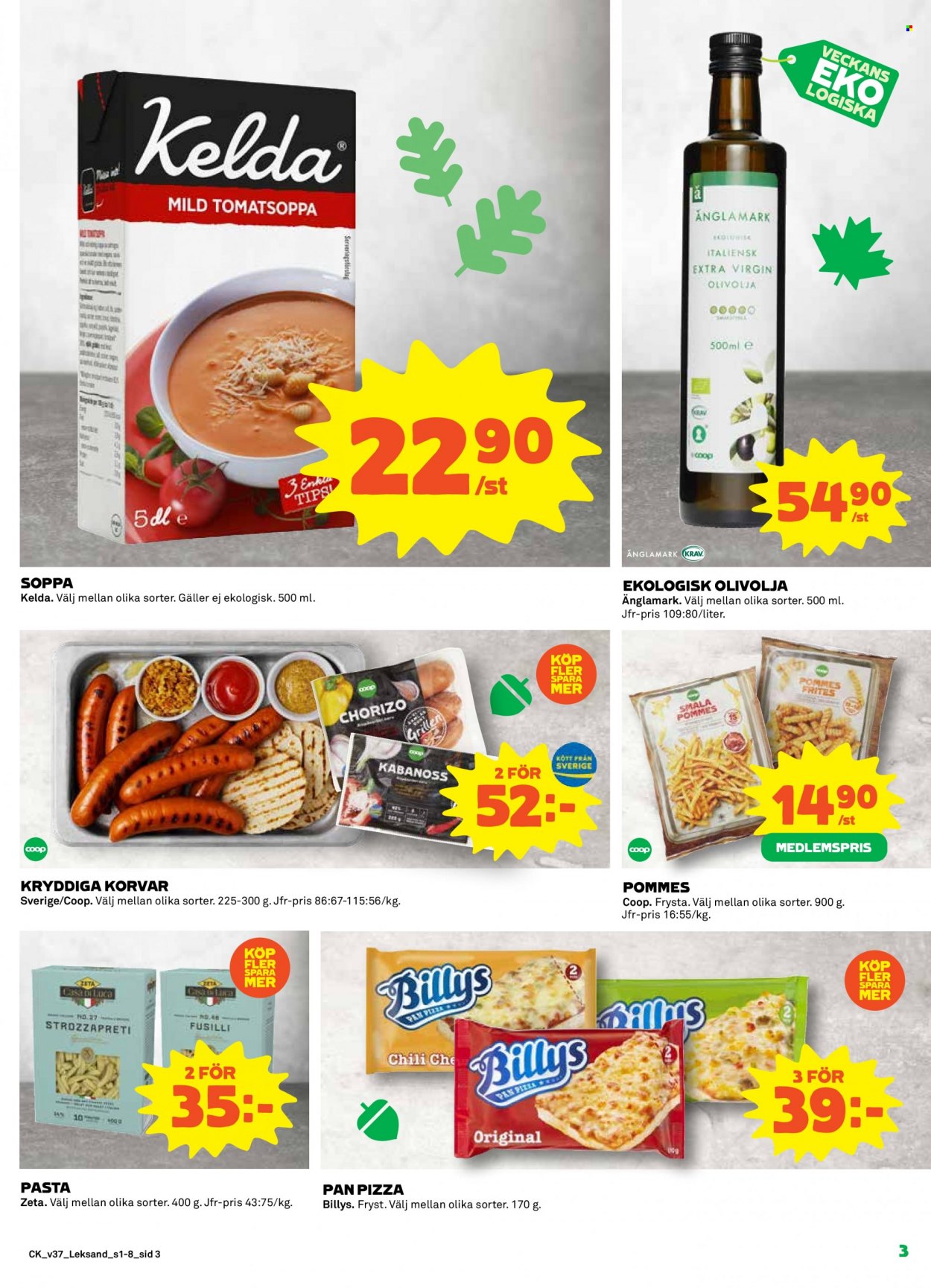 Coop reklamblad - 12/9 2022 - 18/9 2022. Sida 3