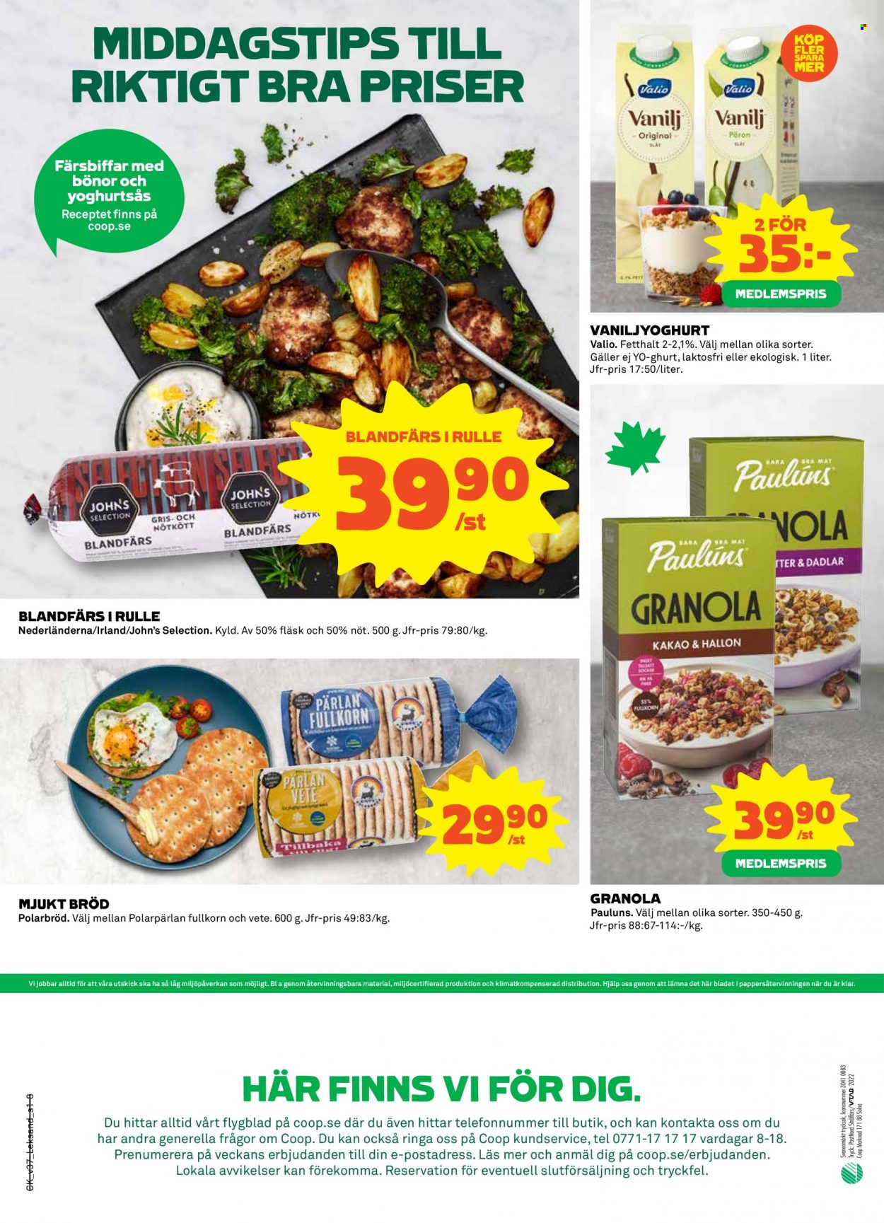 Coop reklamblad - 12/9 2022 - 18/9 2022. Sida 8