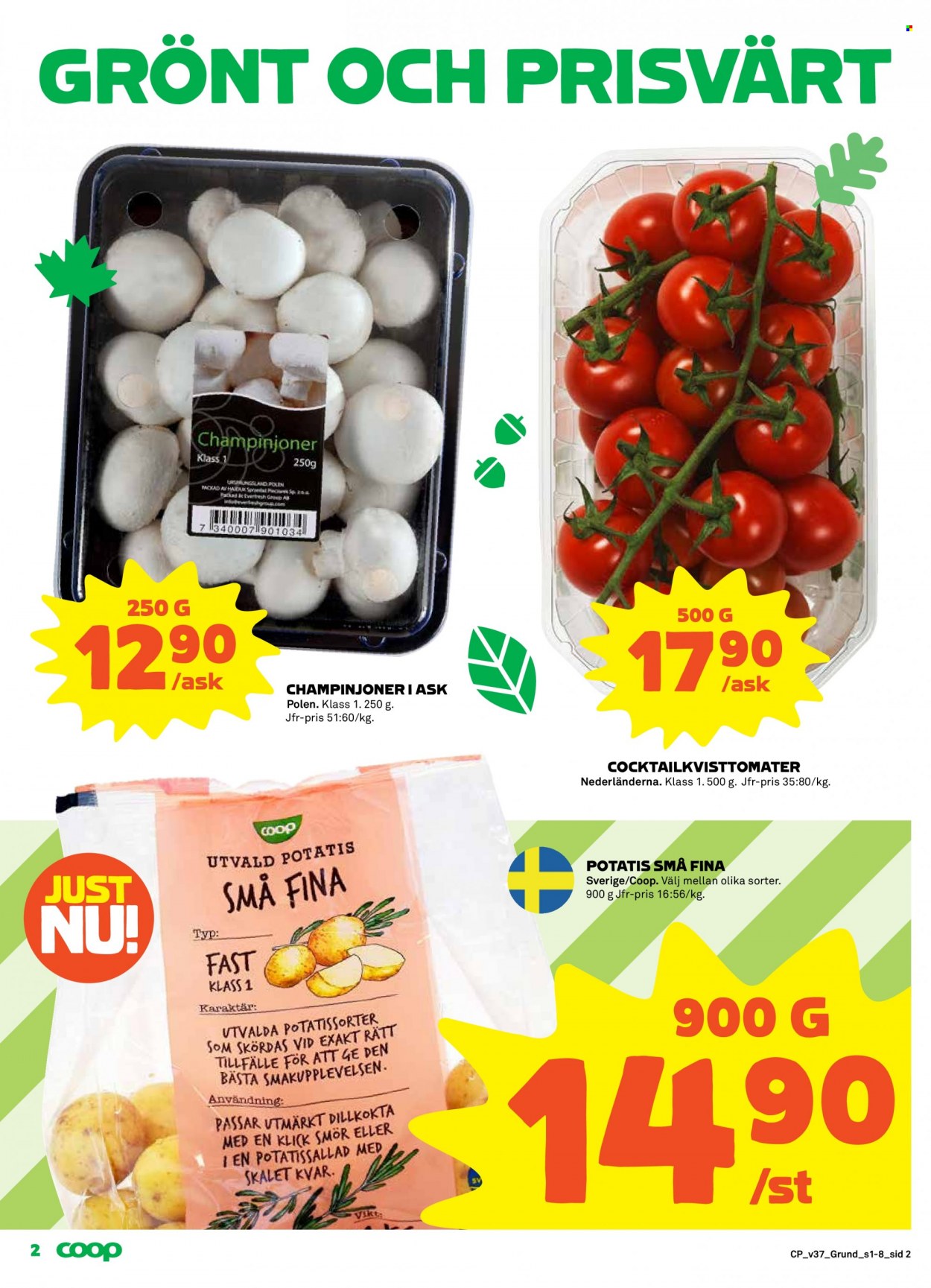 Coop reklamblad - 12/9 2022 - 18/9 2022. Sida 2