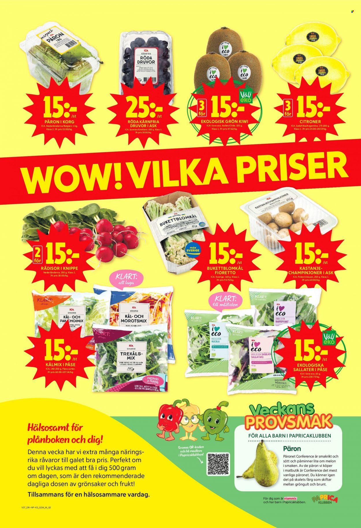 ICA reklamblad - 12/9 2022 - 18/9 2022. Sida 2