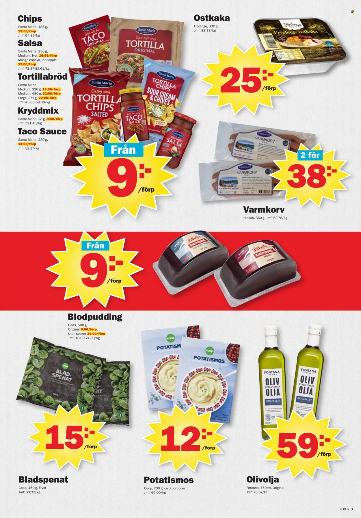 Pekås reklamblad - 19/9 2022 - 25/9 2022. Sida 3