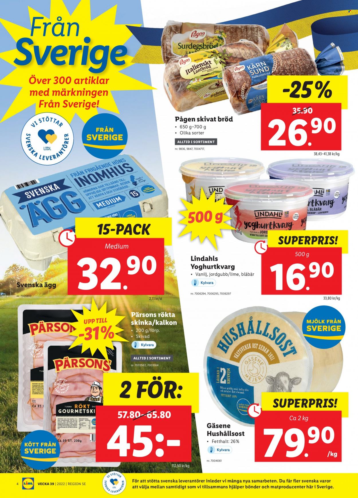 Lidl reklamblad - 26/9 2022 - 2/10 2022. Sida 4