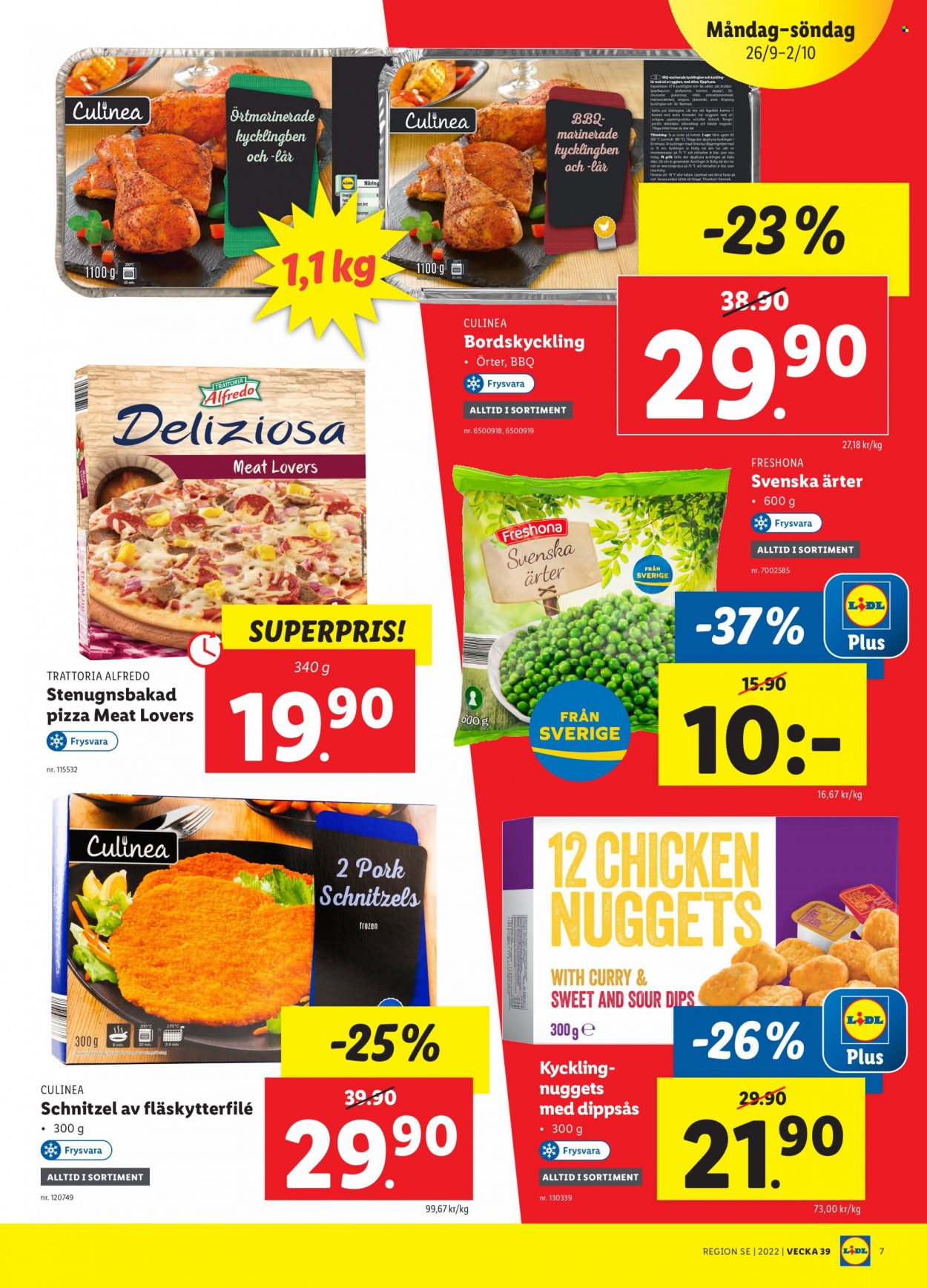 Lidl reklamblad - 26/9 2022 - 2/10 2022. Sida 7