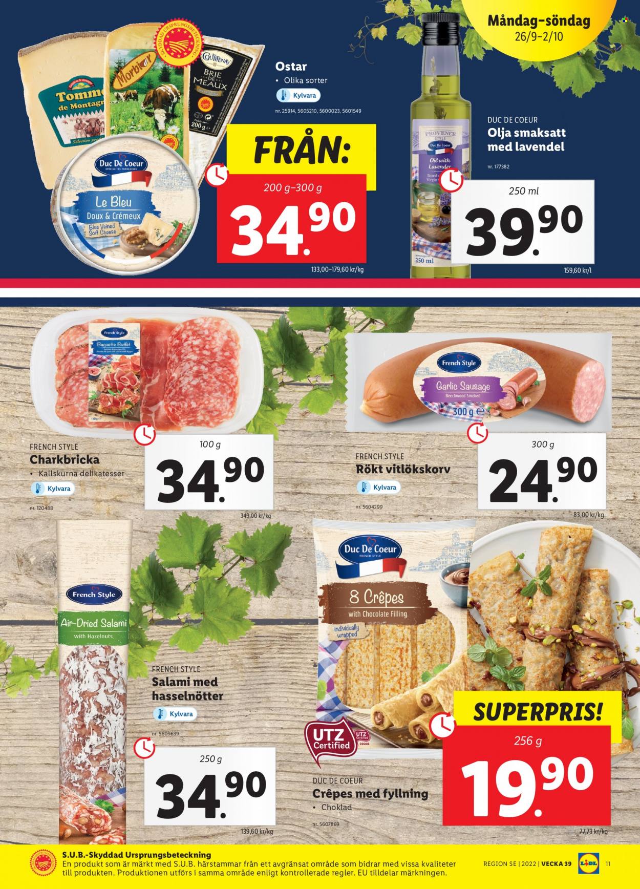 Lidl reklamblad - 26/9 2022 - 2/10 2022. Sida 11