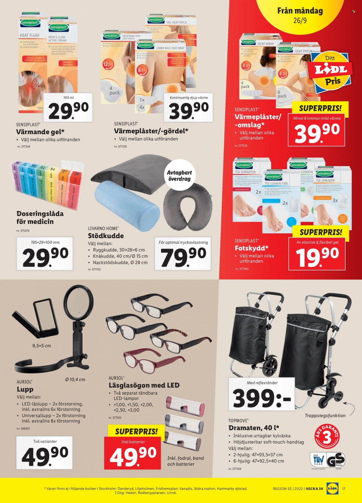 Lidl reklamblad - 26/9 2022 - 2/10 2022. Sida 19