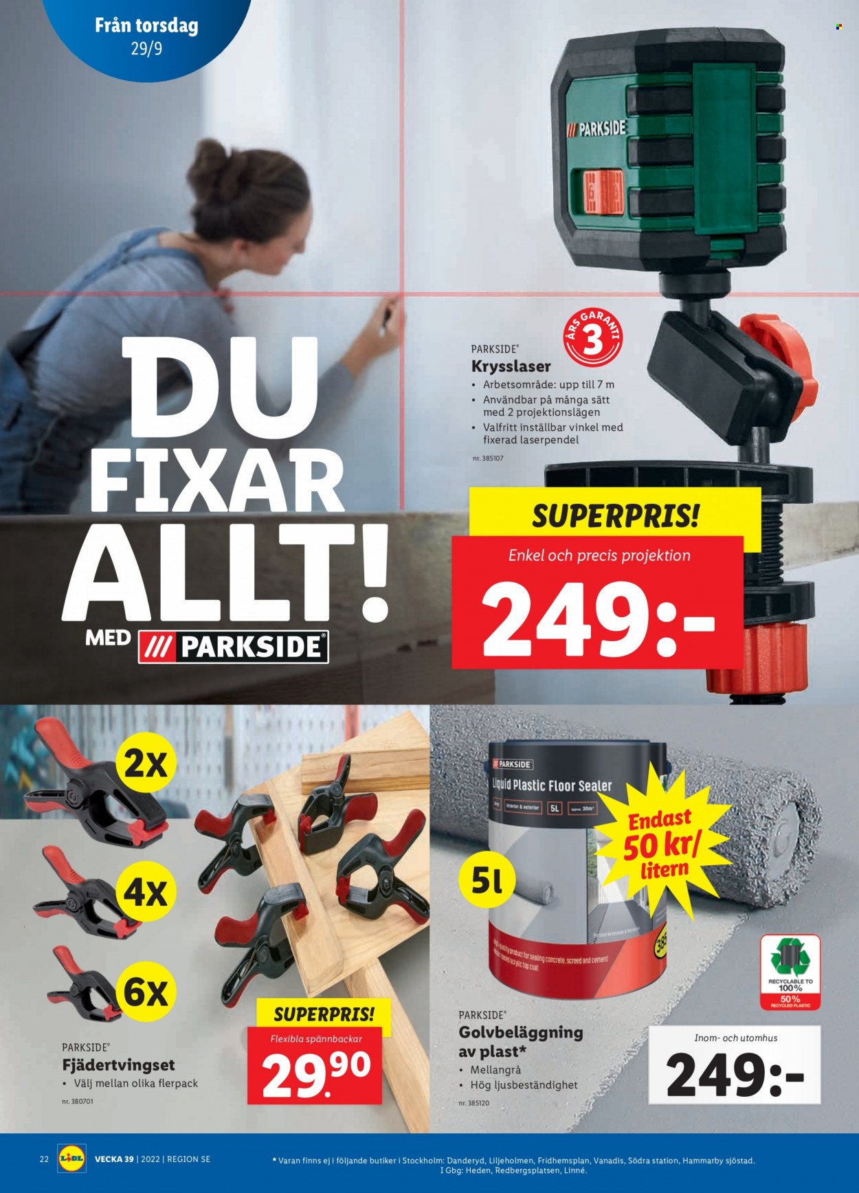 Lidl reklamblad - 26/9 2022 - 2/10 2022. Sida 24