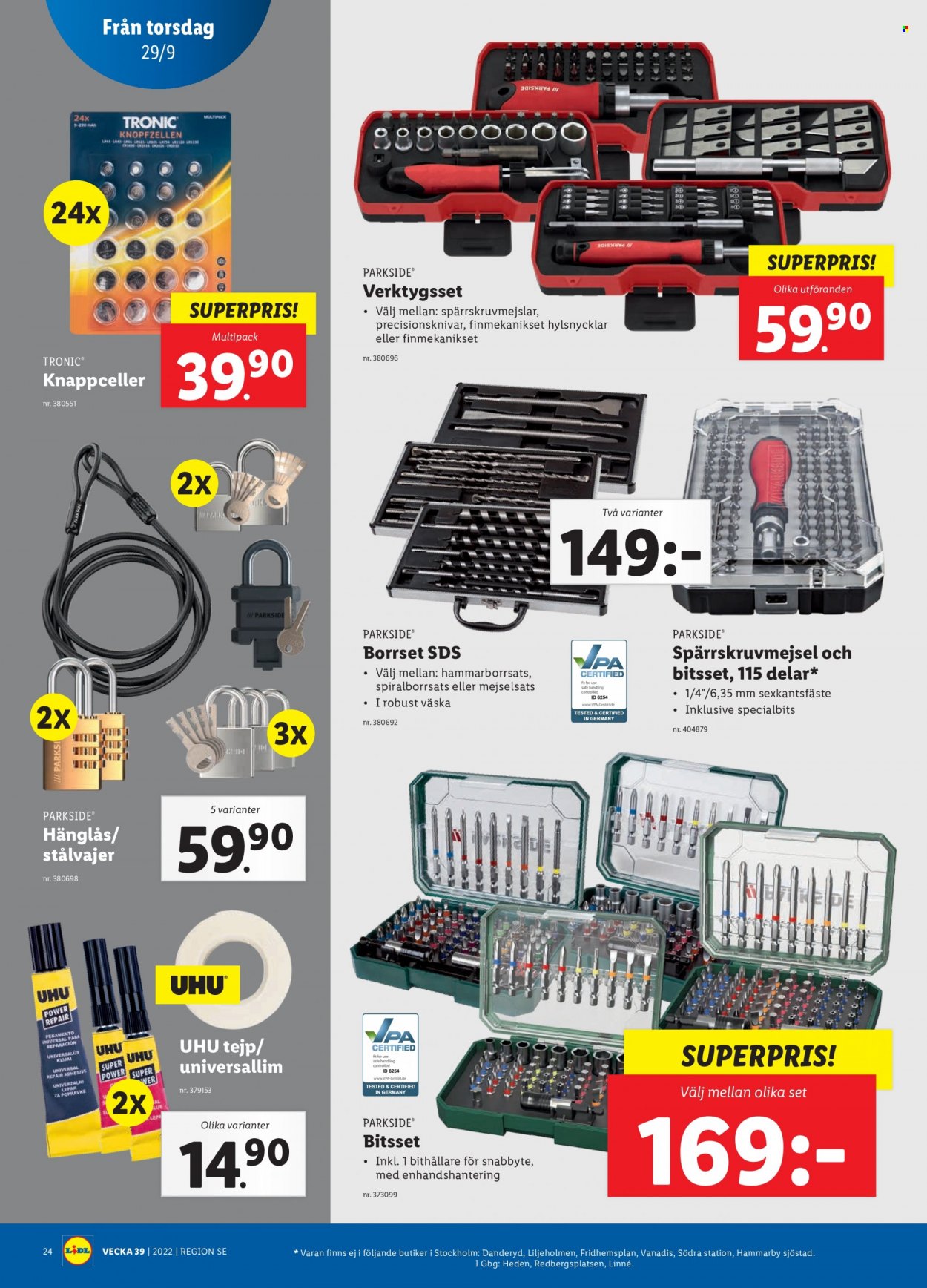 Lidl reklamblad - 26/9 2022 - 2/10 2022. Sida 26
