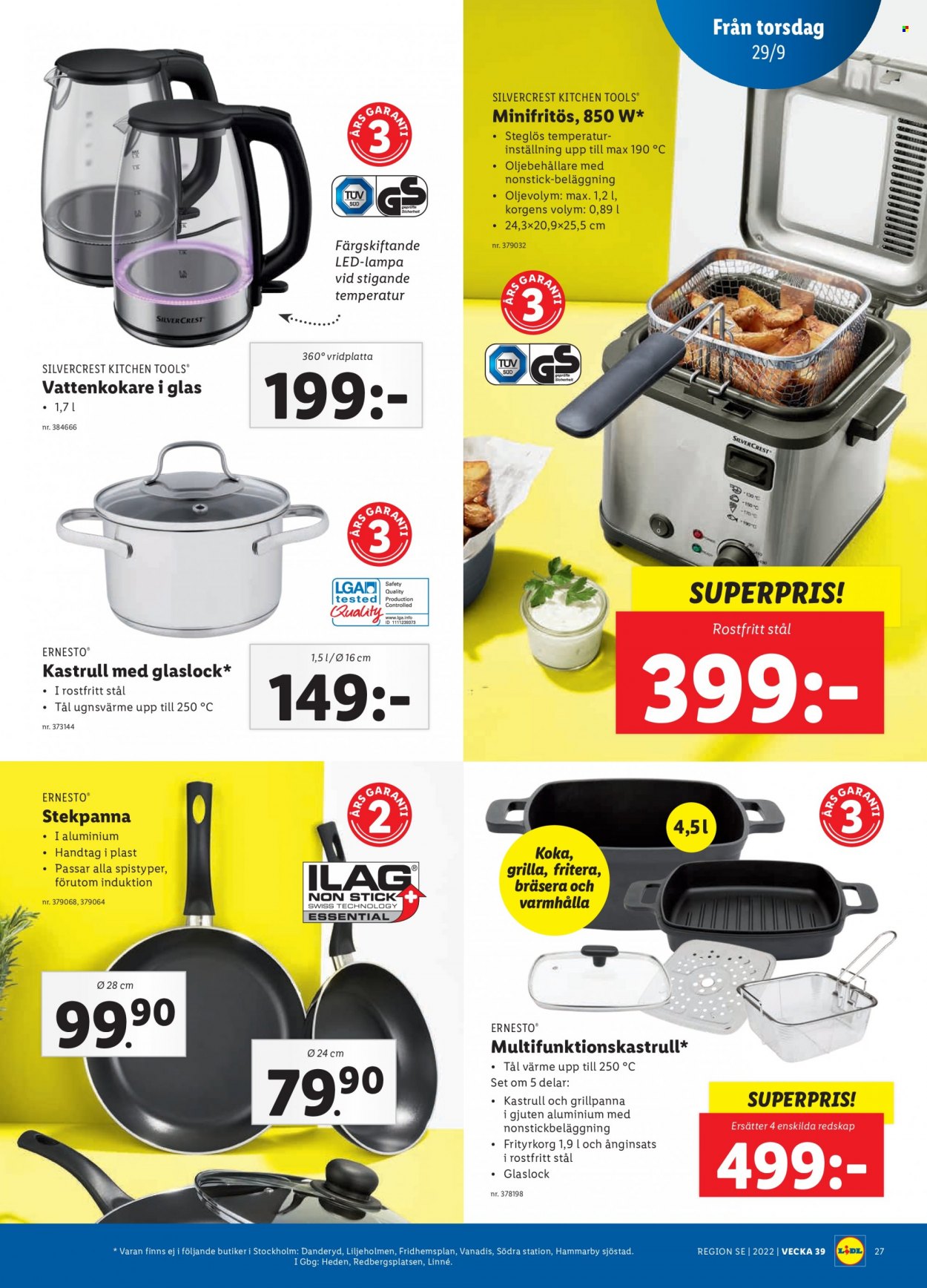 Lidl reklamblad - 26/9 2022 - 2/10 2022. Sida 29