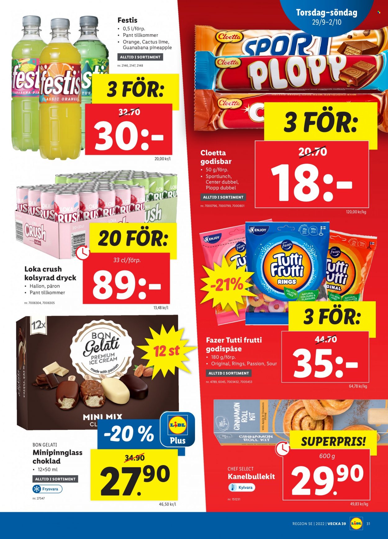 Lidl reklamblad - 26/9 2022 - 2/10 2022. Sida 33