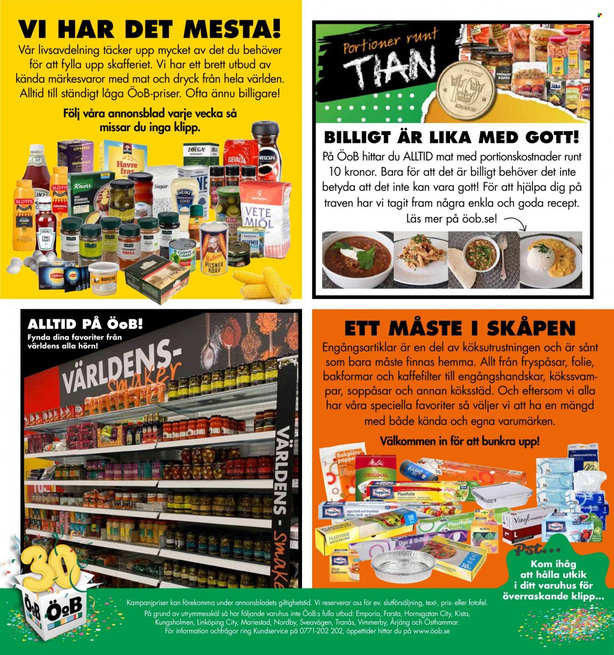ÖoB reklamblad - 19/9 2022 - 27/9 2022. Sida 30