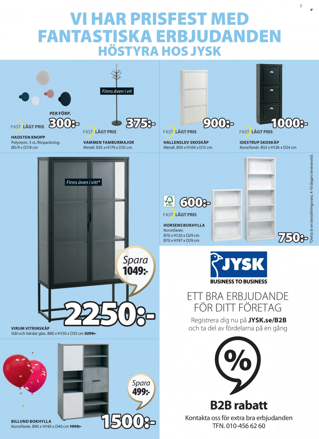 JYSK reklamblad - 19/9 2022 - 2/10 2022. Sida 7