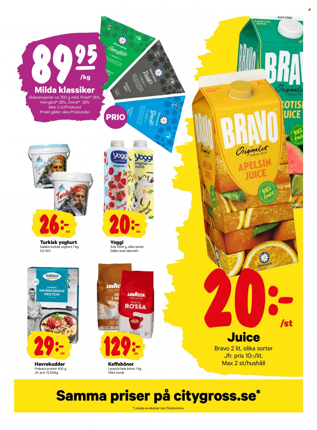 City Gross reklamblad - 19/9 2022 - 25/9 2022. Sida 7