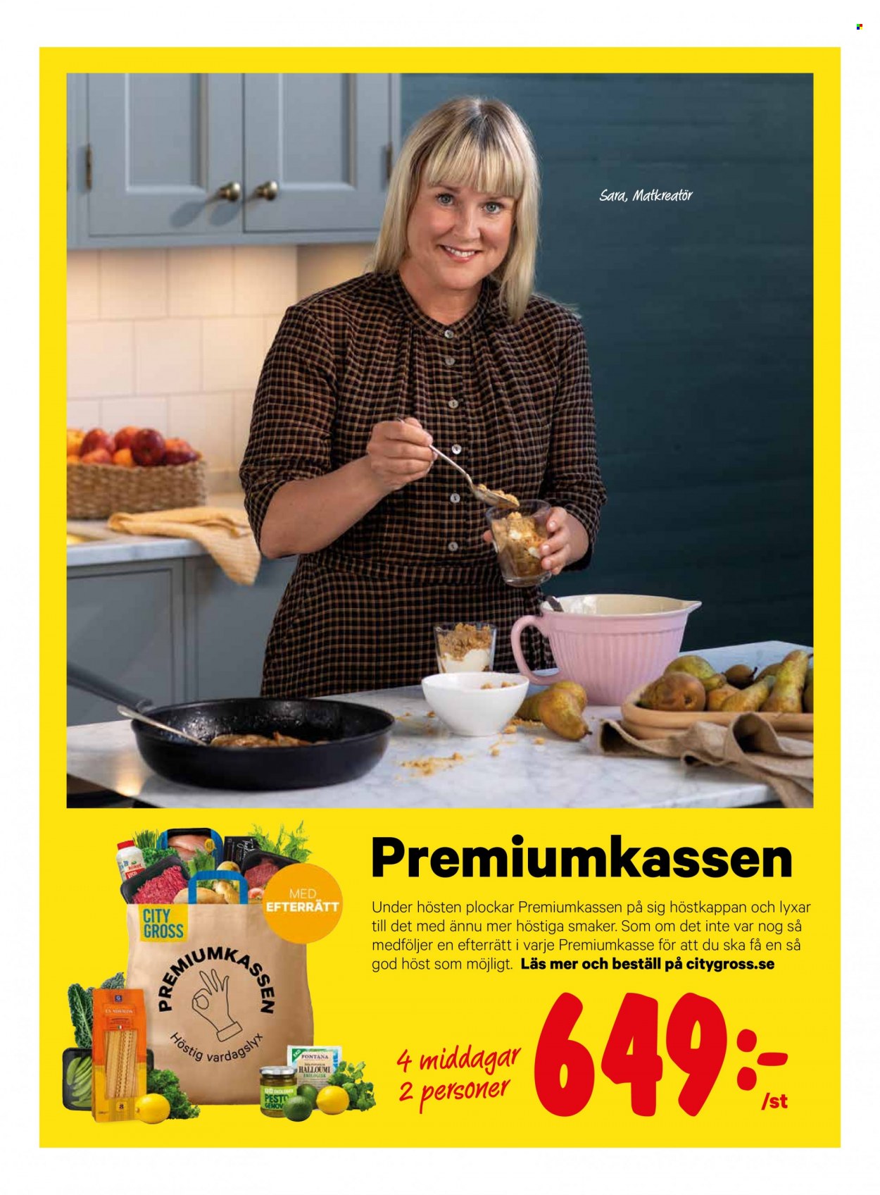 City Gross reklamblad - 19/9 2022 - 25/9 2022. Sida 11