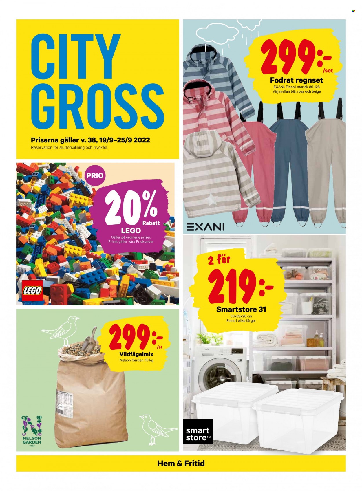 City Gross reklamblad - 19/9 2022 - 25/9 2022. Sida 12